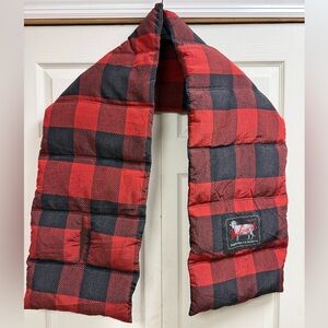 Todd Snyder X Woolrich Black Label Buffalo Check Down Scarf Fall 2024
